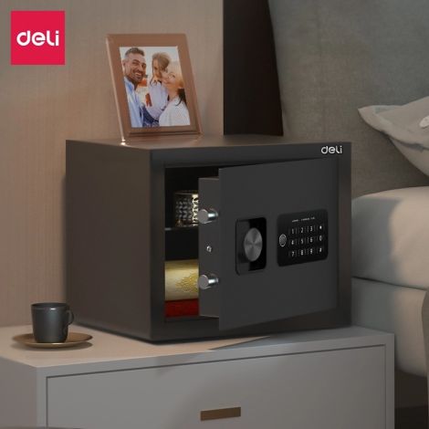 Coffre-fort numérique Deli ET530 avec clavier 35x25x25 - 5,80 kg noir