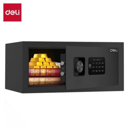Coffre-fort numérique Deli ET531 - 42x37x20 cm - 9,32 kg noir