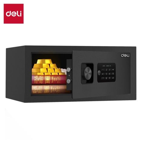 Coffre-fort numérique Deli ET531 - 42x37x20 cm - 9,32 kg noir
