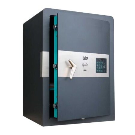 Coffre fort blindé BTV Opale Série E 70 - 700 x 500 x 450 - 90 kg 122 litres - pour la protection d’objets de valeur