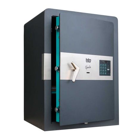 Coffre fort blindé BTV Opale Série E 70 - 700 x 500 x 450 - 90 kg 122 litres - pour la protection d’objets de valeur