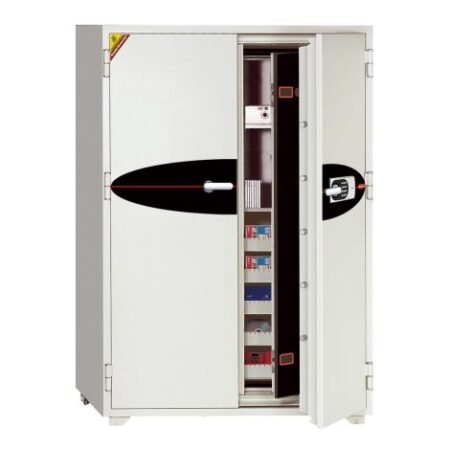 Coffre fort LOCKMANN  ignifuge pour la protection de vos supports informatiques et objets de valeur (DT 2300 EHK)