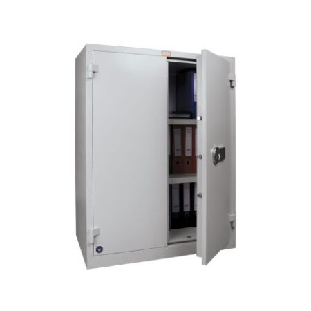 Armoire forte Ignifuge de haute sécurité VALBERG BM1220 avec Options de serrure Gris
